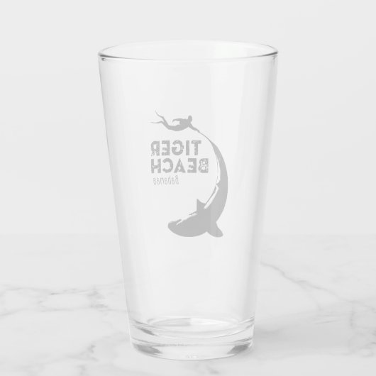 Verre Plongée de requins à Tiger Beach (Dos)