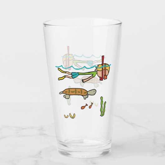 Verre Plongée en apnée (Devant)