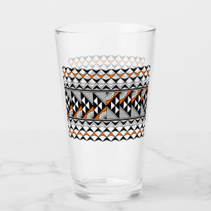 Verre Pluie et soleil en orange