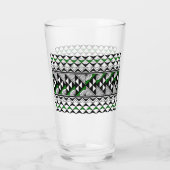 Verre Pluie et soleil en vert (Dos)