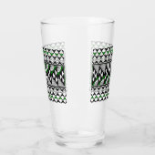 Verre Pluie et soleil en vert (Gauche)