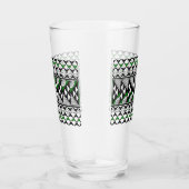Verre Pluie et soleil en vert (Droite)