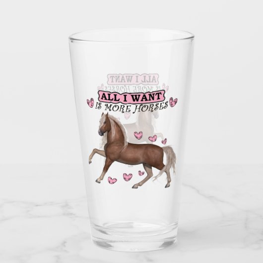 Verre Plus de chevaux (Devant)