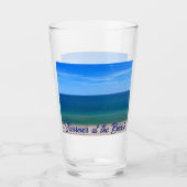 Verre Plus d'eau à la Beach Glass Cup (Devant)