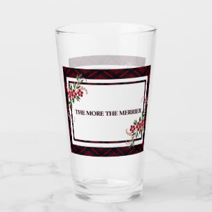Verre Plus Le Rouge Merrier Plaid