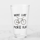 Verre Plus Lube Plus Vélo Amusant (Devant)
