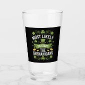 Verre Plus susceptible de commencer la farce St Patricks (Devant)