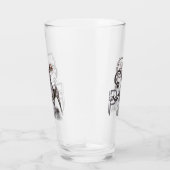 Verre Pointeur à poils courts allemand (Droite)