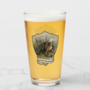 Verre Pointeur À poils durs allemand, Chasse au sanglier