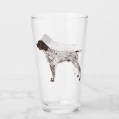 Verre POINTEUR ALLEMAND COURT - Pint Glass Double (Dos)