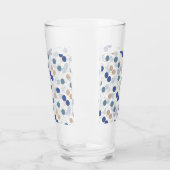 Verre Points de couleur de sable de plage (Gauche)