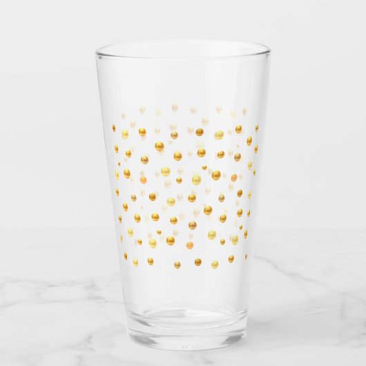 Verre Points dorés (Devant)