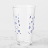 Verre pois peint à la main (Gauche)