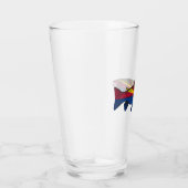 Verre Poisson Arizona Drapeau truite (Droite)