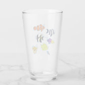Verre Poisson clown et amis (Dos)