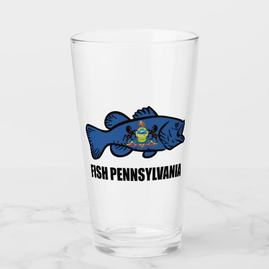 Verre Poisson Pennsylvanie (Devant)