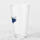Verre Poisson truite de l'Oregon (Gauche)