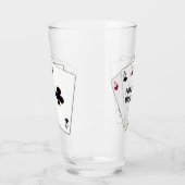 Verre Poker Night Aces (Gauche)