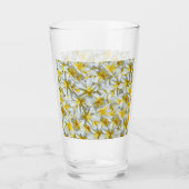 Verre Pôle Frangipani Jaune Et Blanc (Dos)