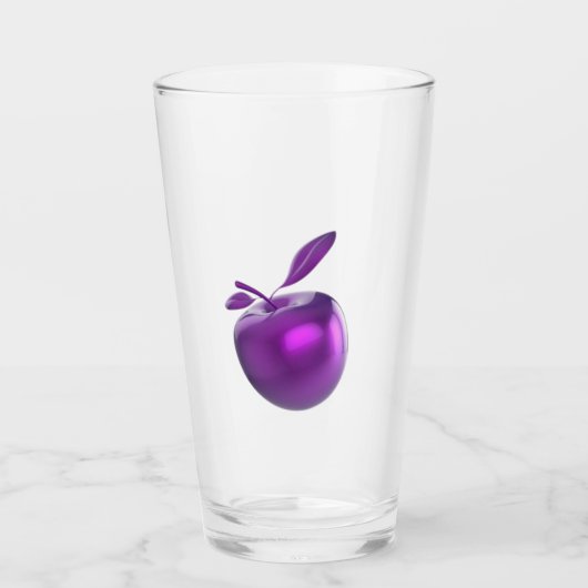 Verre pomme violet (Devant)