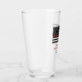 Verre Pompier personnalisé Mince Secourt incendie de lig (Droite)