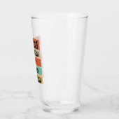 Verre Pompier retraité. J'ai gagné cette bière (Gauche)