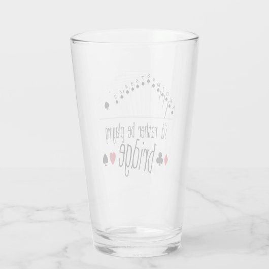 Verre Pont de lecture (Dos)