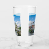 Verre Pont hollandais en bois levant à Pays-Bas (Gauche)