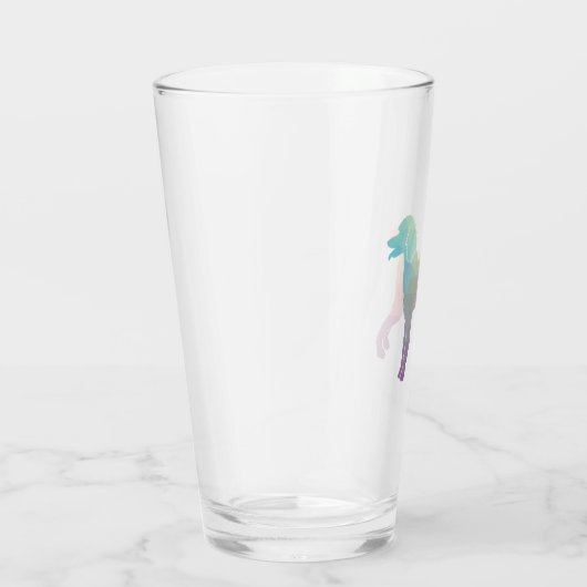 Verre Poodle Geo Silhouette Pastel (Droite)