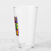 Verre Pop Art George Washington (Gauche)