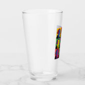 Verre Pop Art George Washington (Droite)