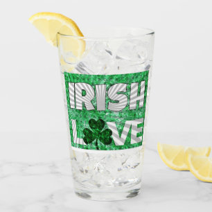 Verre Pop Art Irish Love