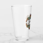 Verre Pop Art islandais Cheval  (Droite)