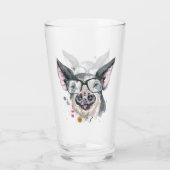 Verre Porc à la mode (Dos)