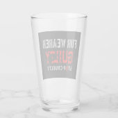 Verre Porteur de fourrure coupable (Dos)