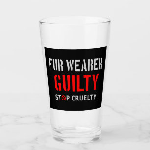 Verre Porteur de fourrure coupable