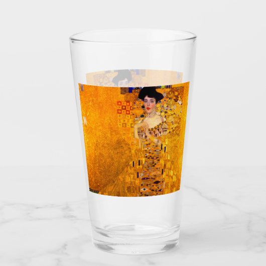 Verre Portrait de Gustav Klimt Adele Bloch Bauer (Devant)