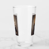 Verre Portrait d'un lion (Gauche)