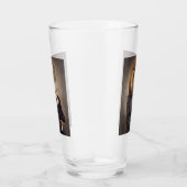 Verre Portrait d'un lion (Droite)