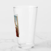 Verre Portrait d'une dame avec une licorne (par Raphael) (Gauche)