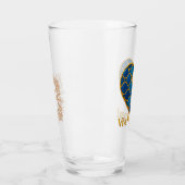 Verre Portuguese Azulejo Heart Glass Cup  (Gauche)