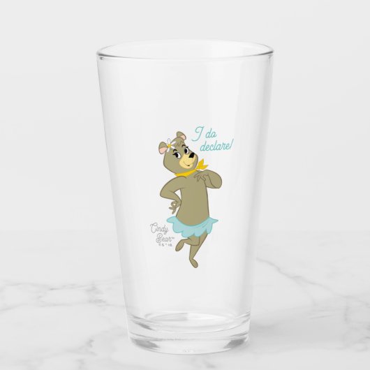 Verre Pose Joueuse de Cindy Bear (Devant)