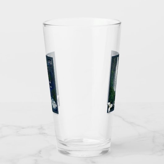 Verre Poster de la cascade de l'Oregon (Droite)