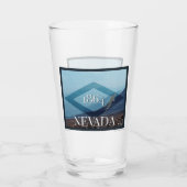 Verre Poster du paysage du Nevada (Dos)
