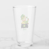 Verre Pot Leprechaun d'or (Dos)