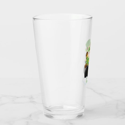 Verre Pot Leprechaun d'or (Droite)