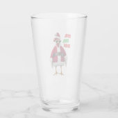 Verre Poule de Noël (Dos)