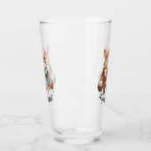 Verre Poule de Pâques Famille de chasse Oeufs (Gauche)