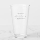 Verre Poulet court de durée d'attention (Dos)