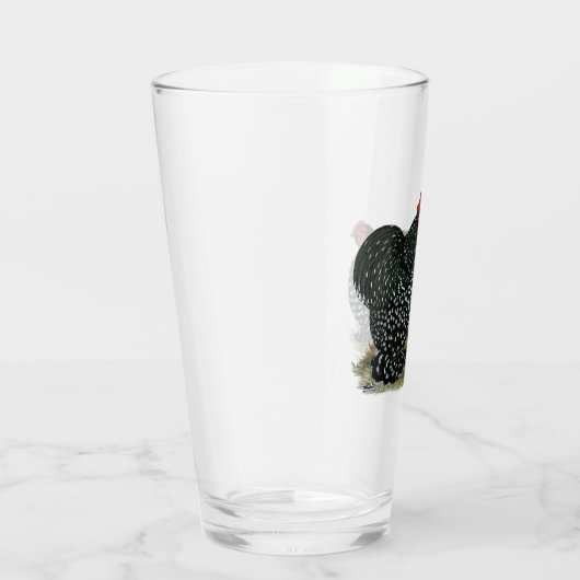 Verre Poulet moucheté (Droite)